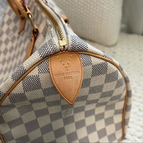Louis Vuitton speedy 30 Damier Azur 2015 - Picture 7 of 16